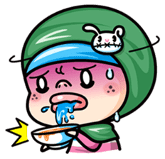 Som O Color full hijab girl 2 sticker #7823026