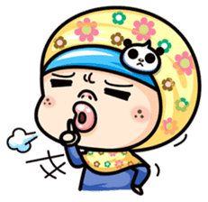 Som O Color full hijab girl 2 sticker #7823030