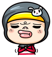 Som O Color full hijab girl 2 sticker #7823032