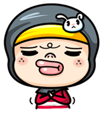 Som O Color full hijab girl 2 sticker #7823032