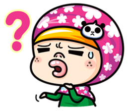 Som O Color full hijab girl 2 sticker #7823034