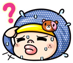 Som O Color full hijab girl 2 sticker #7823039