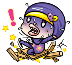 Som O Color full hijab girl 2 sticker #7823046