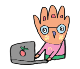 fingky face sticker #7823133