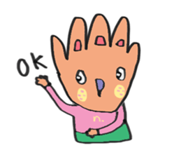 fingky face sticker #7823139