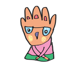 fingky face sticker #7823153