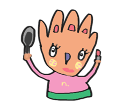 fingky face sticker #7823166