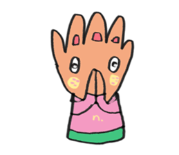 fingky face sticker #7823169