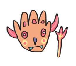 fingky face sticker #7823170