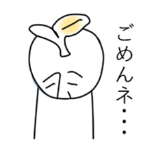 Feeling bad bean sprouts sticker #7823750