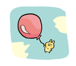 Noisy rabbit sticker #7824305