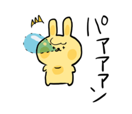 Noisy rabbit sticker #7824313