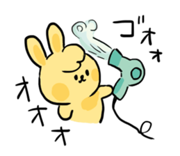 Noisy rabbit sticker #7824324