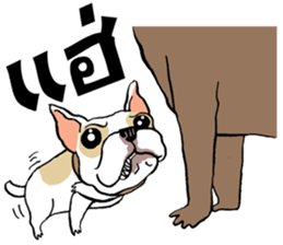 French Bulldogs, Lucky&Lucy sticker #7824341