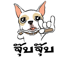 French Bulldogs, Lucky&Lucy sticker #7824353