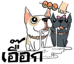 French Bulldogs, Lucky&Lucy sticker #7824354