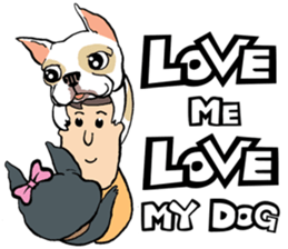 French Bulldogs, Lucky&Lucy sticker #7824361