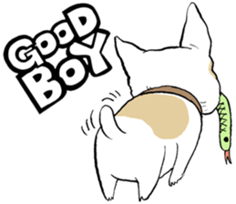 French Bulldogs, Lucky&Lucy sticker #7824362