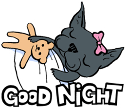 French Bulldogs, Lucky&Lucy sticker #7824370