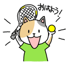 tenniscats sticker #7824452