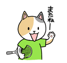 tenniscats sticker #7824489