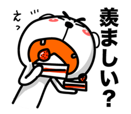 Bear of Eyebrows Zero sticker #7825192