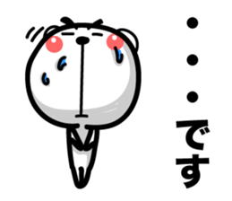 Bear of Eyebrows Zero sticker #7825199