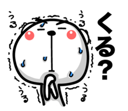 Bear of Eyebrows Zero sticker #7825202