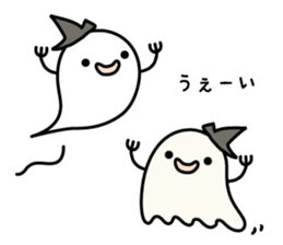 Pretty ghosts sticker #7825214