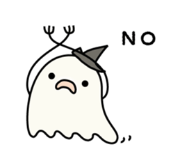 Pretty ghosts sticker #7825234
