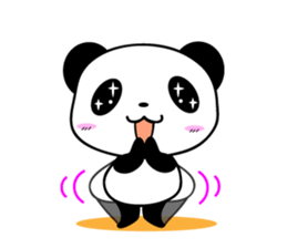 Serious - Dating Hen Panda sticker #7825812