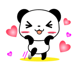 Serious - Dating Hen Panda sticker #7825815