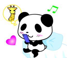 Serious - Dating Hen Panda sticker #7825816