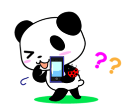 Serious - Dating Hen Panda sticker #7825818