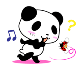 Serious - Dating Hen Panda sticker #7825819