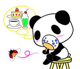 Serious - Dating Hen Panda sticker #7825822