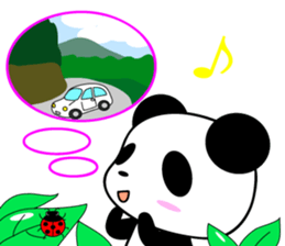 Serious - Dating Hen Panda sticker #7825823