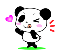 Serious - Dating Hen Panda sticker #7825825