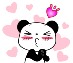 Serious - Dating Hen Panda sticker #7825836