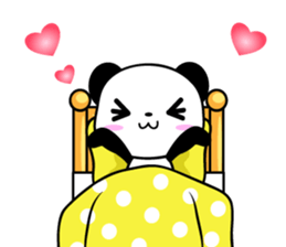 Serious - Dating Hen Panda sticker #7825842