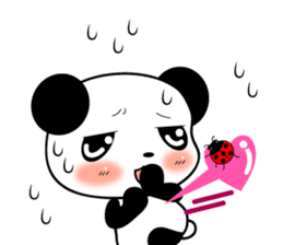 Serious - Dating Hen Panda sticker #7825851