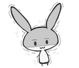 Mr. rabbitt sticker #7826097