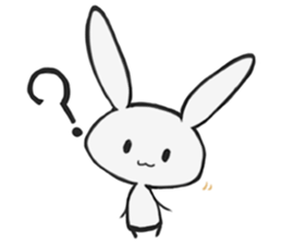 Mr. rabbitt sticker #7826098