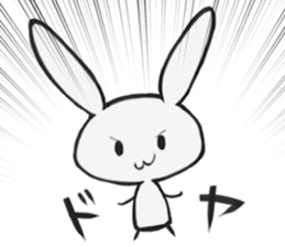 Mr. rabbitt sticker #7826099