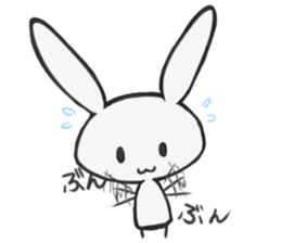 Mr. rabbitt sticker #7826107