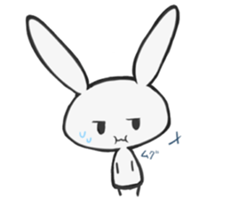 Mr. rabbitt sticker #7826110