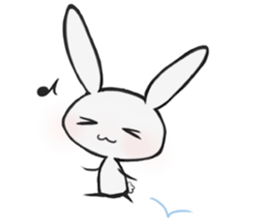 Mr. rabbitt sticker #7826113