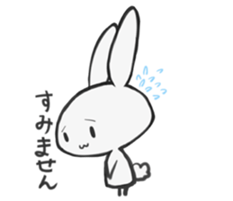 Mr. rabbitt sticker #7826117