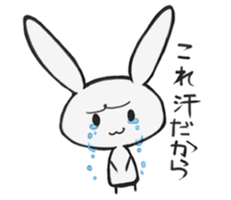 Mr. rabbitt sticker #7826120