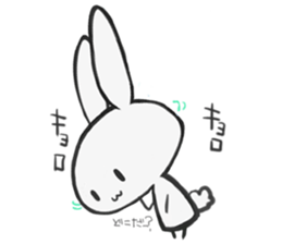 Mr. rabbitt sticker #7826129